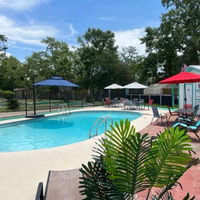 Swimming Pool at Salt Bayou Kampground RV Park