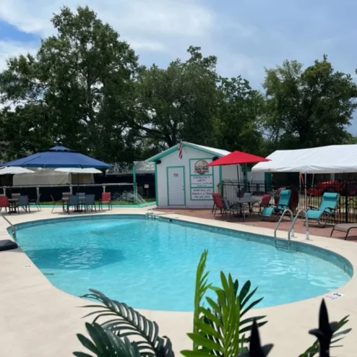 Swimming Pool at Salt Bayou Kampground RV Park