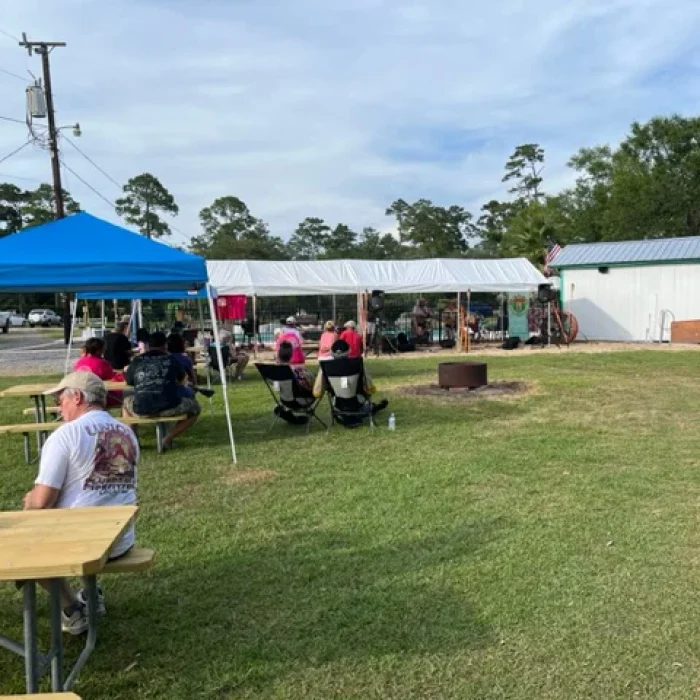 Relaxing at Salt Bayou Kampground RV Park